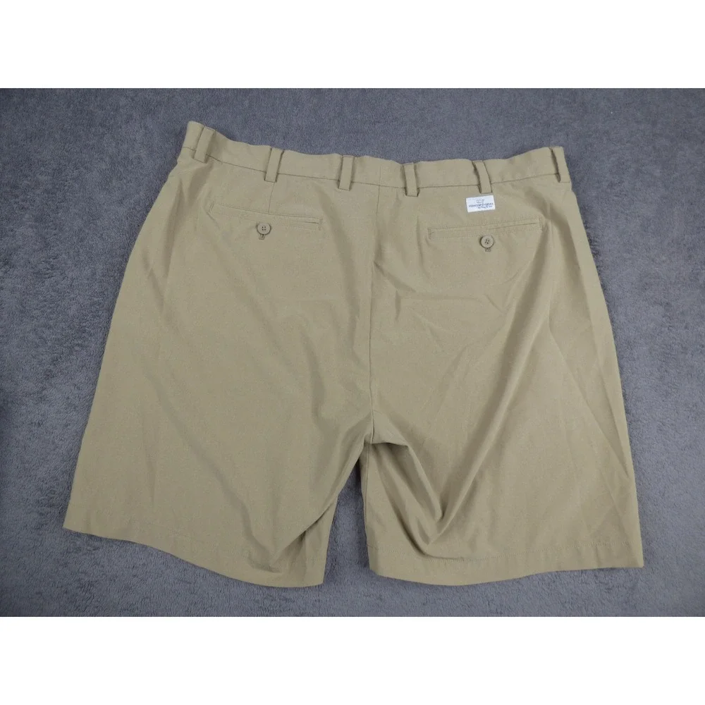 Vineyard Vines Performance Breaker Shorts Mens 40 Khaki Tan Stretch Golf 9 Insea - Picture 9 of 11